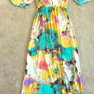 Spring maxi dress!